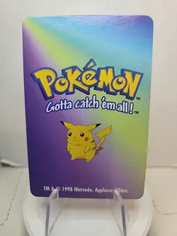 Pokemon Dragonite 149 Mini Card 1998 Applause Nintendo KFC Promo Vintage - Image 2