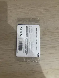 Sealed Pokemon TCG Mega Evolution Perfect Order STAFF Promo 4 Card Pack - Image 3