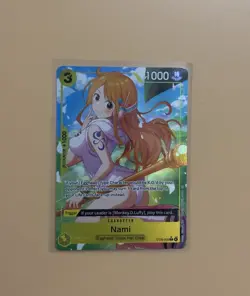 One Piece TCG ST29-008 Nami English Card Game Starter Deck Full Alt Art NM - Image 1