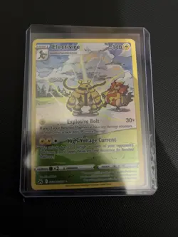 Pokemon TCG Electivire Crown Zenith Galarian Gallery Holo Rare Card GG08/GG70 - Image 4
