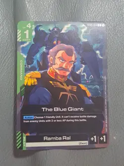 The Blue Giant Ramba Ral - ST03-014 NM - Gundam TCG Card Game - Image 1