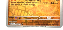 Pokemon Koraidon Rare + FREE extra Rare card! - Image 3