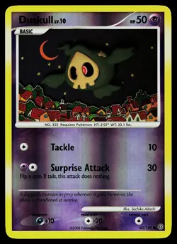 Pokemon Card - Duskull Stormfront 60/100 Common Reverse Holo - Image 1