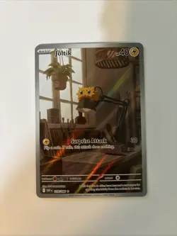 Pokemon TCG Joltik Illustration Rare Card 116/086 S&V White Flare NM - Image 1