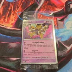 Alakazam 082/167 Cosmos Holo 2025 SEALED NM Pokemon Card - Image 1