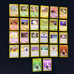 Pokemon WOTC Gym Challenge Parital Set 26 Card Lot MP-HP with Holos - Image 1