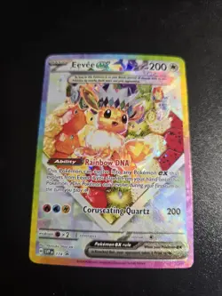 Eevee ex 174 Sv: Scarlet & Violet Promo Pokemon Card - NM - Image 1