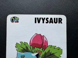 KFC Vintage 1998 Nintendo Pokemon Ivysaur Mini Card Gotta catch em all #02 - Image 2