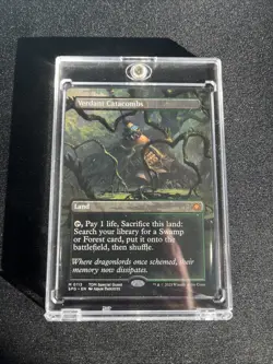 Verdant Catacombs (Borderless) Special Guests (0113) - MTG Mythic Land NM! - Image 1