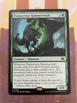 Pugnacious Hammerskull - The Lost Caverns of Ixalan - Near Mint MTG - Image 1