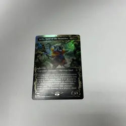 Bello, Bard of the Brambles (Borderless) (Raised Foil) Commander: Bloomburrow... - Image 1