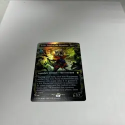Bello, Bard of the Brambles (Borderless) (Raised Foil) Commander: Bloomburrow... - Image 2