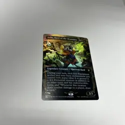 Bello, Bard of the Brambles (Borderless) (Raised Foil) Commander: Bloomburrow... - Image 3