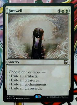 Farewell - Commander Modern Horizons 3- MTG - Magic - Near Mint or Better - Image 1