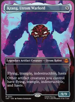 Krang, Utrom Warlord (Borderless) Teenage Mutant Ninja Turtles Regular - Image 1