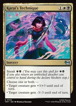 2x Karai's Technique - Foil TMT NM MTG - Image 1