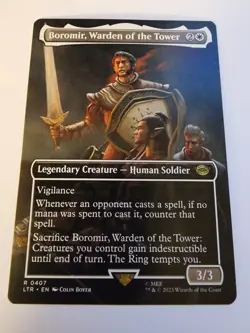 Boromir, Warden of the Tower (Borderless) Universes Beyond: the Lord of the... - Image 1