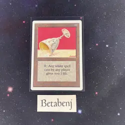 1x MTG Unlimited Ivory Cup from Estate Collection - Image 1