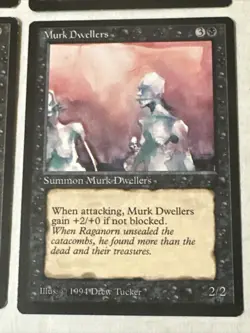 Murk Dwellers X4 The Dark LP Condition See Pics Front Back - Image 2