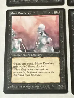 Murk Dwellers X4 The Dark LP Condition See Pics Front Back - Image 3