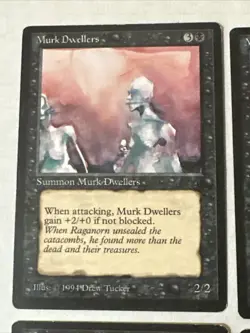 Murk Dwellers X4 The Dark LP Condition See Pics Front Back - Image 4