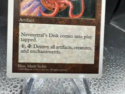 Magic The Gathering Core Set 4th Edition Nevinyrral's Disk MTG TCG CCG - Image 4