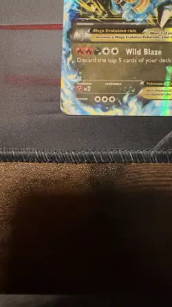 Pokemon M Charizard EX 69/106 Flashfire Ultra Rare Holo Mega Evolution Card - Image 4