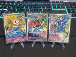 Pokemon - First Partner Promos - Gen 7 - 043 Rowlet /044 Litten / 045 Popplio - Image 1