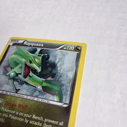 Pokemon TCG Rayquaza XY Black Star Promo Rare Cosmos Holo Card XY64 - Image 3