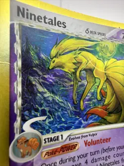 Ninetales EX Dragon Frontiers 8/101 Holo Rare Pokemon TCG MP - Image 5