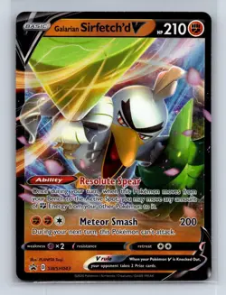 GALARIAN SIRFETCH'D V SWSH043 HOLO P SWORD & SHIELD PROMO POKEMON NM - Image 1
