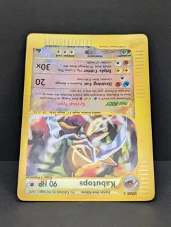 Kabutops Crystal 150/144 Skyridge Reverse Holo Ultra Secret Rare Pokemon TCG MP - Image 4