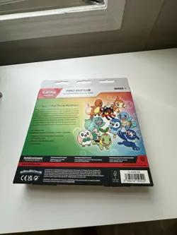 Pokemon First Partner Illustration Collection Series 1 Promo Pack Sticker Sheet - Image 3