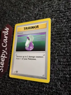 1999 POKEMON TRAINER Shadowless 1ST EDITION #94/102 POTION NM - Image 2