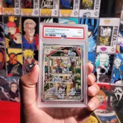 PSA 9 Machoke Illustration Rare Holo 177/165 • Scarlet & Violet 151 Pokemon TCG - Image 3