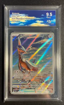 Carte Pokemon Airmure Collect aura 9.5 209/191 Etincelles Deferlantes FR - Image 1