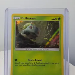 Bulbasaur (Holo Common) 1/18 Detective Pikachu Holo Pokemon TCG CCG - Image 3
