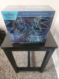 Pokemon TCG Mega Evolution Phantasmal Flames Elite Trainer Box ETB Factory New - Image 1
