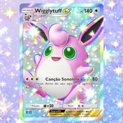 📢SALE📢 SHINY WIGGLYTUFF EX ⭐⭐Pokemon TCG pocket :DELIVERY TIME: 1-10 MINS - Image 1