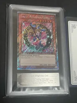 Yu-Gi-Oh 2025 Dark Magician Girl platinum secret rare ARS10 - Image 2