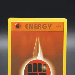 Pokemon Fighting Energy 097/102 First Edition Base Set (Shadowless) Regular - Image 2