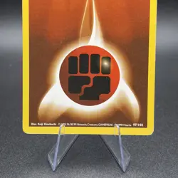 Pokemon Fighting Energy 097/102 First Edition Base Set (Shadowless) Regular - Image 3