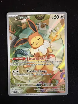 Pokemon TCG Eevee Prismatic Evolutions Promo SVP173 NM - Image 1