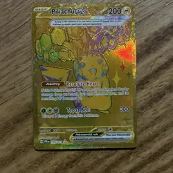 Pokemon Pikachu ex 179/131 Sv: Prismatic Evolutions Full Art Holo Hyper Rare EX - Image 1