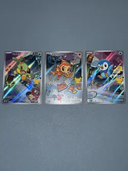 Pokemon 2026 First Partners Illustration Collection Promo Set - Sinnoh Starters - Image 2