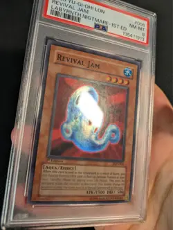 Yugioh Revival Jam LON-006 1st Edition Super Rare PSA 8 NM-MT! - Image 3