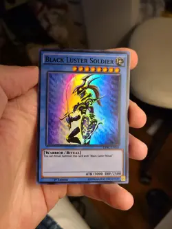 Yugioh Black Luster Soldier DPBC-EN006 1st Super Rare - Image 1