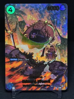 Edward Weevil SP R EB01-023 THE AZURE SEA'S SEVEN ONE PIECE Card ENGLISH OP14 - Image 2