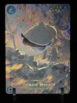 Edward Weevil SP R EB01-023 THE AZURE SEA'S SEVEN ONE PIECE Card ENGLISH OP14 - Image 4
