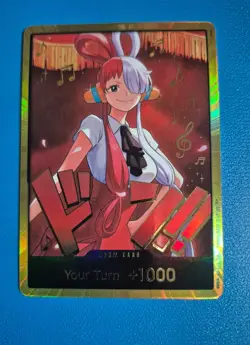 One Piece TCG Heroines Edition EB03 Gold Uta DON!! English Foil NM - Image 1